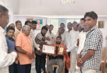 దేశ సేవకులకు ఘనంగా సత్కారం..