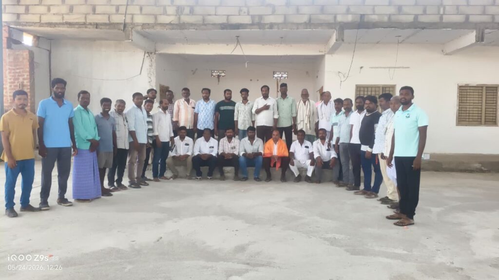 కృష్ణజీవాడి గ్రామ నూతన గ్రామ కమిటీ ఏకగ్రీవం