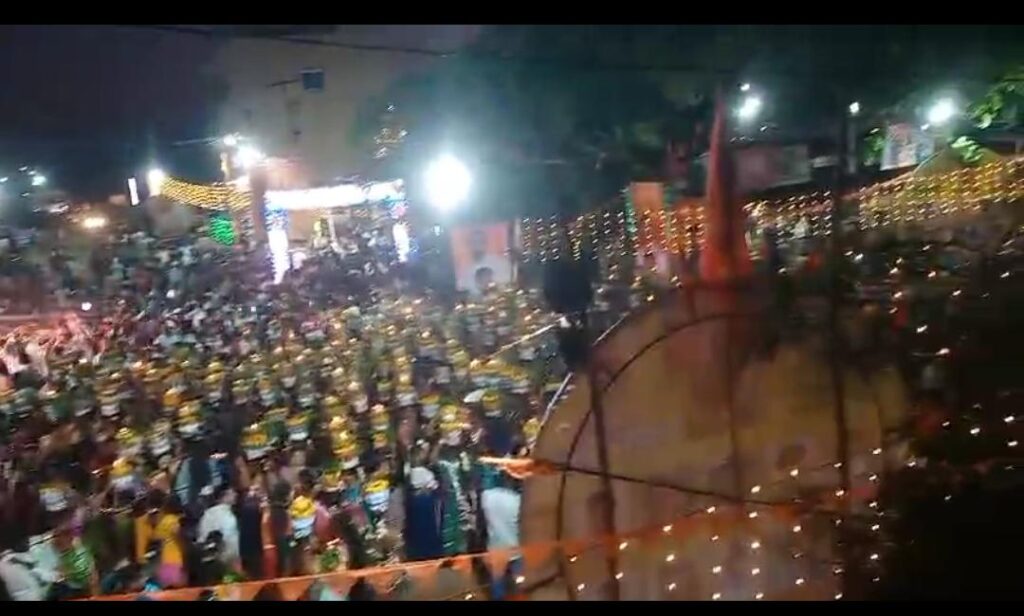 పెద్దమ్మ ఉత్సవాలలో గణనీయంగా బోనాలు