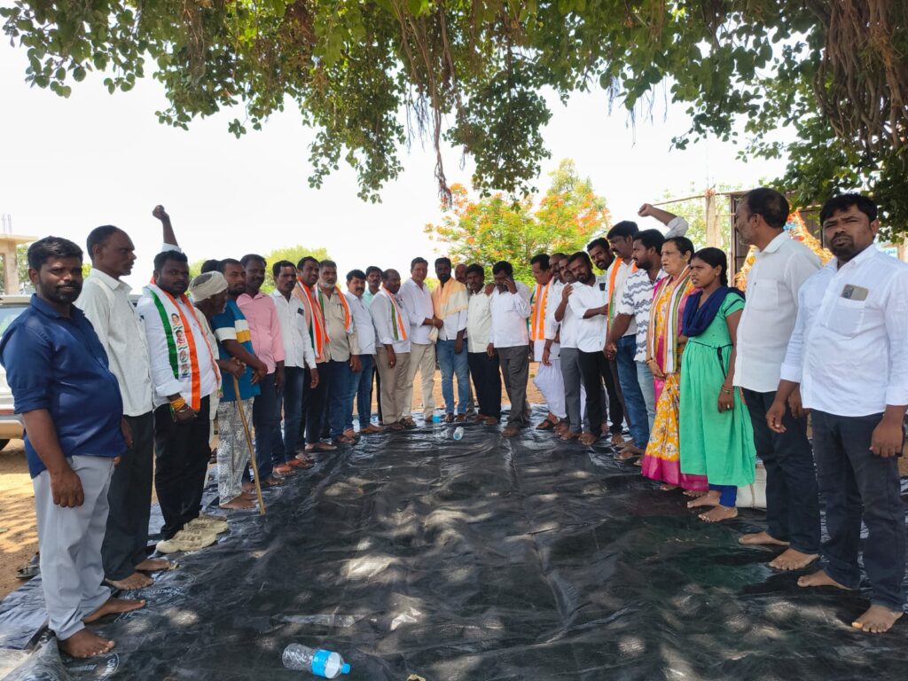 కష్టపడ్డ వాళ్లకి పదవులు మండల అధ్యక్షులు సింగసాని శ్రీనివాస్